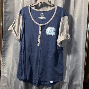 UNC CAROLINA TAR HEELS WOMENS TSHIRT 2XL